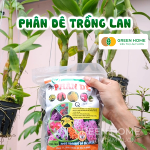 Mua 5 tặng 1 -  10 Tép Phân Dê Trồng Lan Greenhome Túi Lưới Dài 10cm Đã Qua Xử Lý Không Mùi Kích Rễ Phong Lan Hoa Đậm Màu Lâu Tàn