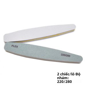 Bộ 2/3/5 Miếng Mút Mài Móng Tay Hai Mặt Giấy Nhám Mút Xốp Màu Xanh Lá Độ Nhám 220/280 Dùng Cho Móng Tay Móng Chân Làm Móng Nghệ Thuật