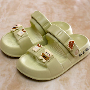 2024ฤดูร้อนผู้หญิงหนาClogs Casual Soft EVAโฟมSlip-Onมัฟฟินส้นรองเท้าแตะชายหาดสบายการตั้งครรภ์รองเท้า