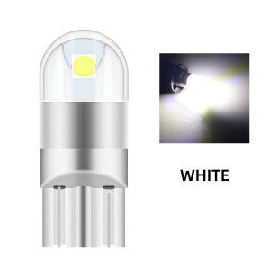 KEVANLY | 8PCS T10 194 W5W Led Bulbs 2SMD 3030 Chips Reading Dome Lights Auto Signal Parking Light License Plate Light Bulb Blue White Red