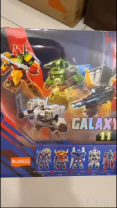 (Ready Stock) Blokees Transformers Galaxy Version GV10 - One Shall Stand / GV11 - The Lost Light