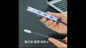 Kebidumei | KEBIDUMEI 12 In 1 M.2 SSD Enclosure Docking Station USB 3.0 HUB M.2 NVMe SATA SSD Dual Protocol Adapter 4K60Hz 1000M For Laptop
