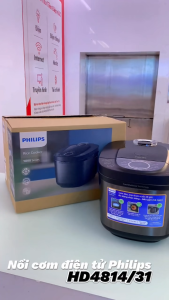 Nồi cơm điện tử Philips HD4814/31 - Dung tích 1.8 L