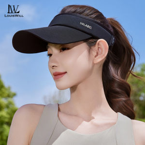 LouisWill Men Women Sun Cap Beach Hat Sun-proof Hat Casual Sun Hats Portable Sun Cap Large Brim Cap Sun Protection Cap UV Protection Hats for Summer Outdoor Travel