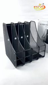 ESCO Box File / File Organizer / File Tray / Tempat Dokumen 4 Sekat 844-BF