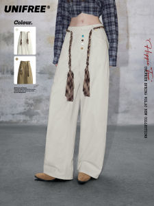 Unifree | Spring Loose Straight Leg Trousers