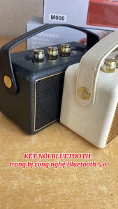 Loa Bluetooth Kết Nối Không Dây M600 - Đa Năng Nhỏ Gọn Dễ Mang Theo Dễ Sử Dụng - Loa BOOMBOX Âm Thanh Hay Bass Chuẩn - GIÁ TỐT