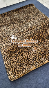 Leopard by ALICE Karpet Bulu Busa 150x190 Golden Leopard
