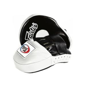 Fairtex Ultimate Contoured Focus Mitts Black/White FMV9