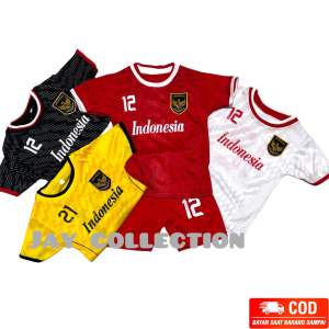 SETELAN BAJU BOLA ANAK COWOK CEWEK UNISEX TIMNAS INDONESIA UMUR 6 BULAN - 15 TAHUN TERBARU / BAJU BOLA BALITA TIMNAS INDONESIA TERMURAH / KAOS BOLA TIMNAS INDO / JERSEY BOLA ANAK TIMNAS INDONESIA / KIDS FASHION / ATASAN OLAHRAGA ANAK / BAJU BABY TERMURAH