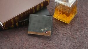 MenBense Classic Short Wallet Men PU Leather | Dompet Klasik Pendek Lelaki Kulit PU | 复古男性短款PU皮钱包