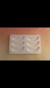 Khuôn Làm Bánh Silicon Hình Chuối 6 Hoặc 12 Ô Dùng Làm Mousse Trái Cây Kiểu Pháp Sôcôla Món Tráng Miệng Dụng Cụ Làm Bánh Thân Thiện Với Môi Trường