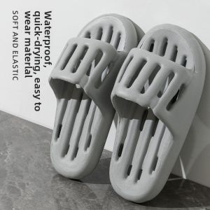 Bathroom Slippers for Men And Women Summer Indoor Home Quick Dry Anti Slip Silent No Odor Foot Bathroom Special Cool Slippers