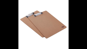 เอโร่ คลิปบอร์ดไม้ A4 แพค 2 ชิ้น / aro A4 Clipboard x 2 Pcs.