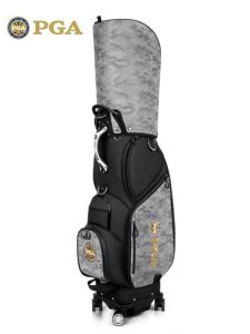Mens Camouflage Golf Bag 4-Wheel Directional Mobility Telescopic Club Support for Air Travel