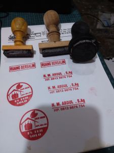 stempel kayu otomatis stempel karet flash stempel custum