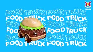 ของเล่นรถแฮมเบอร์เกอร์ รถฮอทดอก มีเสียง มีไฟ พูดตามได้ ไขลานได้