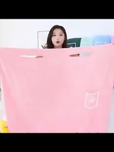 เสื้อคลุมอาบ ผ้าขนหนู ผ้าคลุมอาบ ชุดคลุมอาบ ชุดกระโปรง ชุดคลุม ผ้ายืด กระดูมแป้ก ผ้ายืด กระดูมแป้ก สำหรับชุดคลุมอาบ