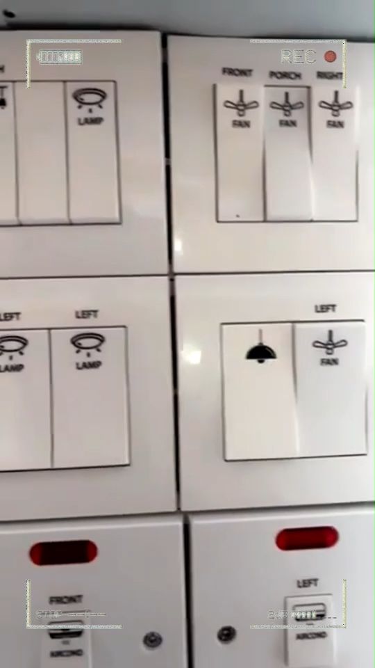 Sticker Label Switch Plug / Socket Symbol & Word for Whole House | Waterproof Transparent 313pcs