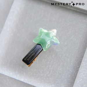 Green Aurora Star Hair Clip Fashionable Hair Accessories Lost Star Fragment Elegant Hairpins for Women Girls