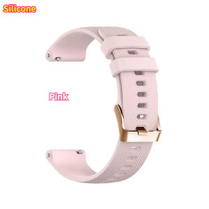 18mm 20mm PU Leather Watch Strap For Garmin Venu 4 2 Plus/sq2/Vivoactive 3 3S 4S Forerunner 245 645 158 Smart Bracelet Wristband