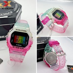 Watchtime นาฬิกาข้อมือแบรนด์ X- GEAR กันน้ำ 100% สวมใส่สบาย สไตล์สปอร์ต สายเรซิ่น พร้อมกล่องเหล็กยี่ห้อแถมฟรี