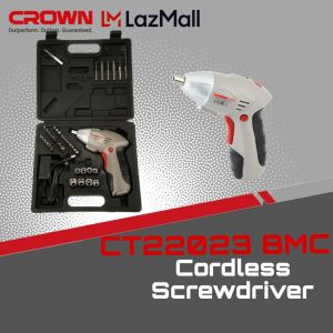 CROWN CT22023 BMC 3.6V | 1.3Ah Lithium Ion Cordless Screwdriver