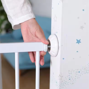 Baby Gates แกนเกลียวแท่ง Walk Thru Gates Wall ถ้วย Guard Safety Gate สกรูชุดสําหรับทารกความปลอดภัยสัตว์เลี้ยงสุนัขบันได Gates