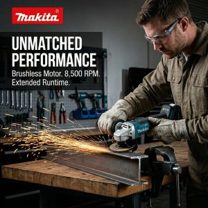 Makita | Makita DGA404 125mm Brushless Angle Grinder Li-ion Battery Cordless Cutting Polishing Grinding For Makita 18V Battery