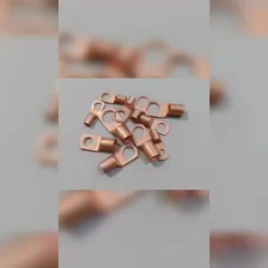SC Series Copper Lug Ring Wire Connectors Bare Cable Crimp Terminals SC4-4 to SC25-10 2/5/10Pcs for Electrical Wiring 