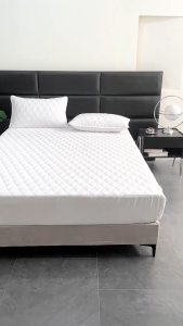 2Pcs 100% Waterproof Pillowcase 20x30inch Soft Cotton Pillow Cover Kalis Air Sarung Bantal