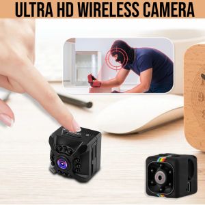 Ultra Hd Wireless Camera 1080p Mini Camera Security Monitor Night Vision Wide-Angle Field Of View