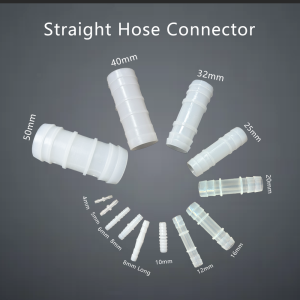Hose Repair Connector Straight Through Joint extender Equal Diameter Plastic Coupling 5pcs 1pc Laboratory Garden Irrigation