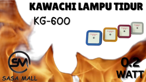 Kawachi Lampu Tidur LED KG-600 Hemat Energi 220V 0.2W Sensor Cahaya Otomatis Hidup Jika Gelap 4 Warna Hemat Listrik Lampu Malam Remang EU Plug Light Sensor Night Light Sleep Laz COD Bisa Bayar di Tempat