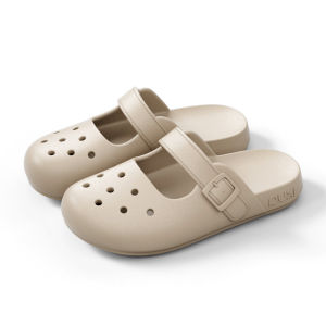 PUXI | Mary Jane Clogs Slip-Resistant Soft Sole No-Odor Womens Slippers