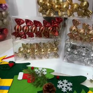 Christmas Candy Shape Pendant: A Festive Ornament for Your Home & Party