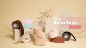 Boob Tape Women Bra Tape Stretchable Bra Tape Waterproof