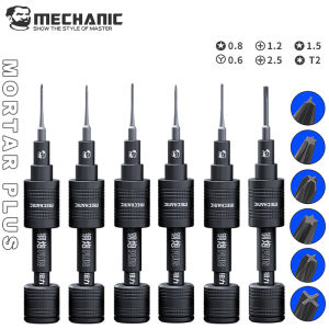 【MECHANIC】MORTAR PLUS Torque Screwdriver High Strength Screwdriver for IPhone Android Phone Disassembly Limited Torque Tools
