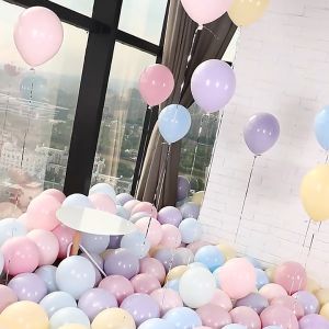 Happy Time 12 Inch 10 PCS Pastel Macaron Colorful Latex Balloons Birthday Party Wedding Decor Happy Party Needs The More Discounts You Buy The Greater The Discount
