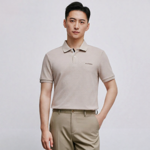 KALTENDIN | Breathable Pique Cotton Elastic Comfort Business Casual Short Sleeve Polo Shirt