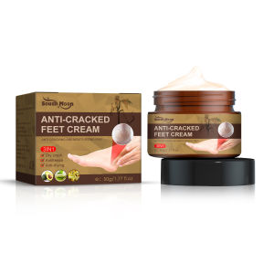 South Moon Anti Crack Cream for Feet Anti-Drying Heel Cracked Repair Calluses Remove Dead Skin Moisturizer Exfoliating Foot Care Moisturizing Cream 15g Feet Skin Care Mild Lotion Repair Dry Body Skin Feet Hands Elbows Nails Nourishing Cream