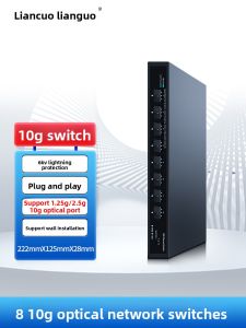 LIANGUO | High-Speed LAN Switch with SFP+ and Electrical Interfaces 10G