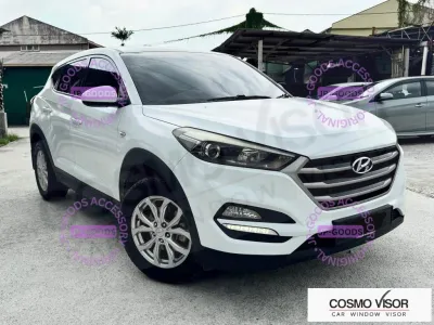 Hyundai Tucson 2016 2017 2018 2019 2020 2021 2022 Door Visor / Window Vent Visor Deflectors (MADE IN MALAYSIA)