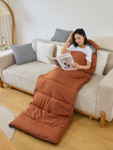 Thickened Outdoor Camping Sleeping Bag for Adults Winter Cold Proof Warm Dirty Proof Office Nap Travel Adult Size Matress