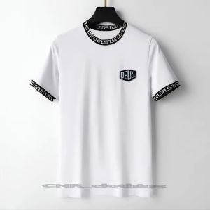 T-SHIRTS PRIA LENGAN PENDEK MOTIF KERAH MANSET KOMBINASI TERBARU / KAOS DISTRO TERLARIS MASA KINI