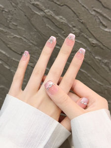 Nhựa Giả Móng Tay Ngắn Chất Lượng Cao Thủ Công Mắt Mèo Hình Trái Tim Mới 2025 Nhựa Giả Móng Tay Cao Cấp Hoàn Thiện