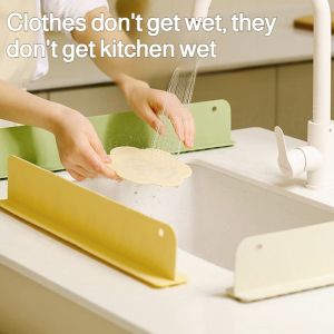 Silicone Kitchen Sink Stopper & Countertop Splash Stopper