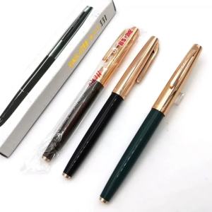 HERO | Bút Máy Hero 331 Vintage Iridium Phiên Bản Xuất Khẩu Thập Niên 90 Thân Bằng Đồng Ngòi Vàng Viết Êm Dùng Cho Văn Phòng