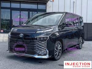 Toyota Voxy / Noah R90 2022 2023 2024 2025 Injection Door Visor / Window Vent Visor Deflectors (MADE IN MALAYSIA)