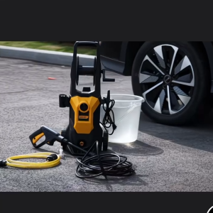 SUMINOE High Pressure Washer Portable Car Wash Machine with Wheels Water Cleaner for Car Home Garden Cleaning